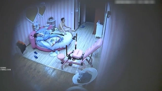欧洲业余爱好者给她的男友POV口交并被操